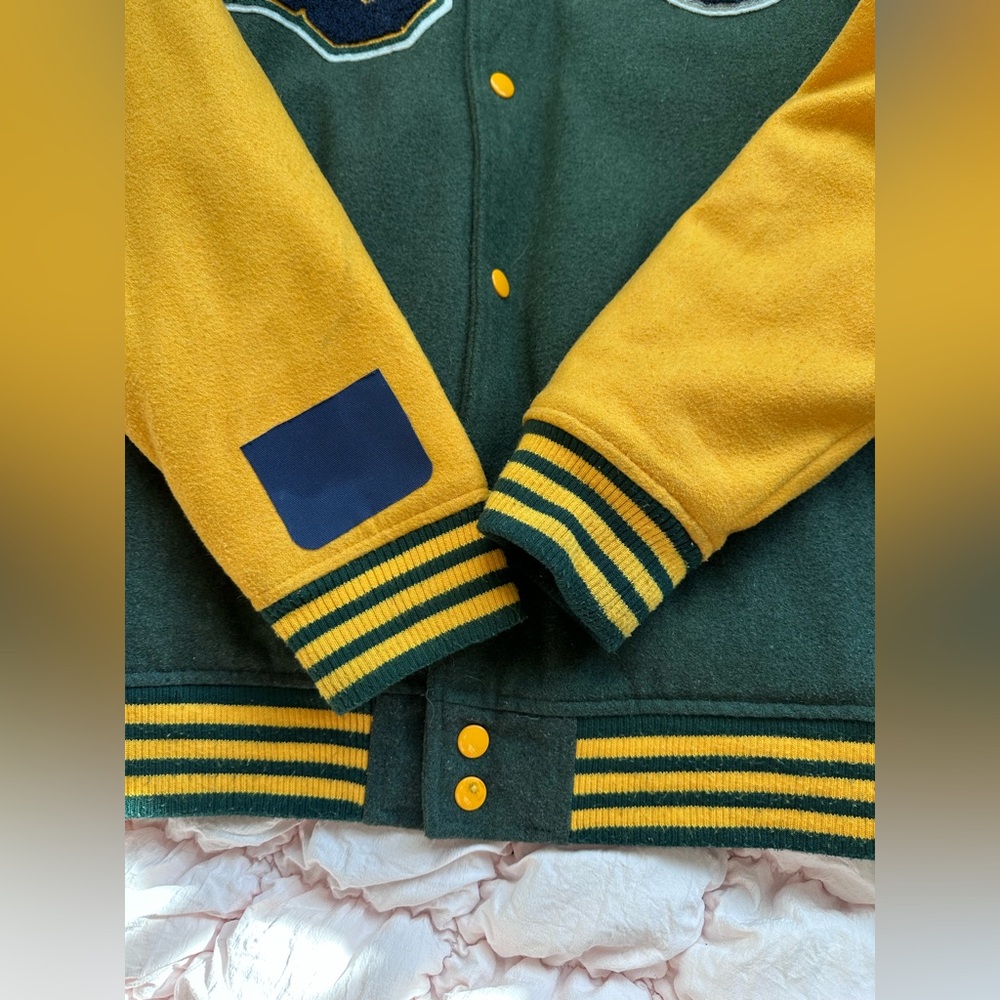 Vintage Utah Jazz Varsity Jacket Men’s Large Wool NBA Letterman UNK - Picture 7 of 11